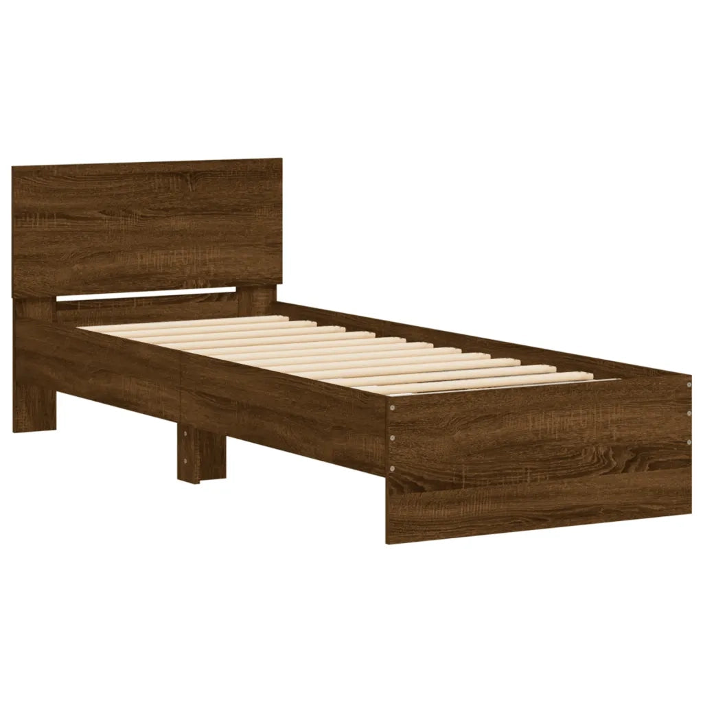 Giroletto Testiera Rovere Marrone 90x190 cm Legno Multistratocod mxl 134530