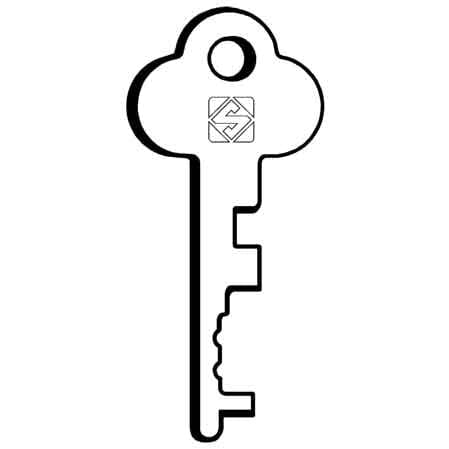 CHIAVE PER CASSETTE POSTALI SILCA CS1003 - 100 pezzi- SILCA
