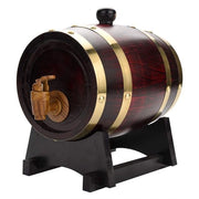 Vaso da Vino in Eucalipto 5L - Dispenser da Vino - Personalizzato - Adatto per Feste - Riduce la Spazzatura