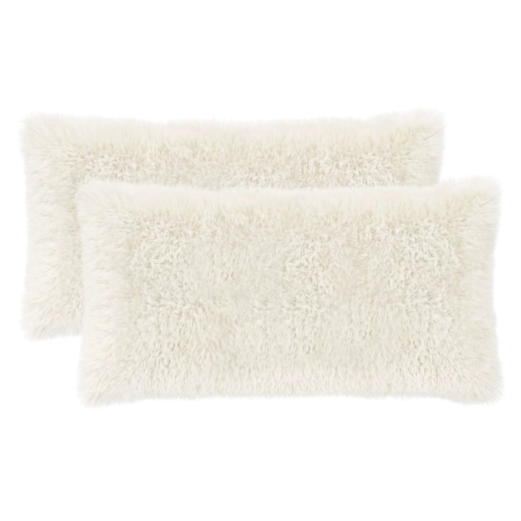 Cuscino con cuscino HEERLEN 12 pz Bianco Fleece PV 925944