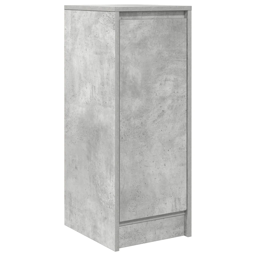 Credenza Grigio Cemento 29,5x34x76 cm in Legno Multistrato 861610