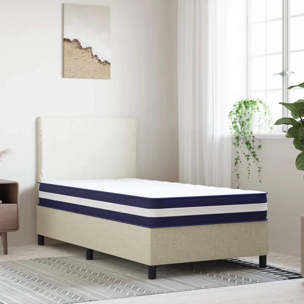 Materasso a Molle Insacchettate-Materasso per letto Medio Rigido 90x200 cm 161682