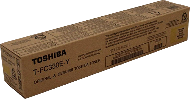 ORIGINAL Toshiba toner giallo T-FC330EY 6AG00009143 ~18100 Seiten