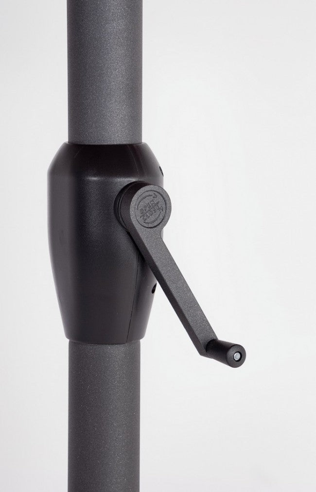 Ombrellone da Giardino Ø3x2,37h m Palo Ø48 mm con Snodo Rio Antracite/Beige