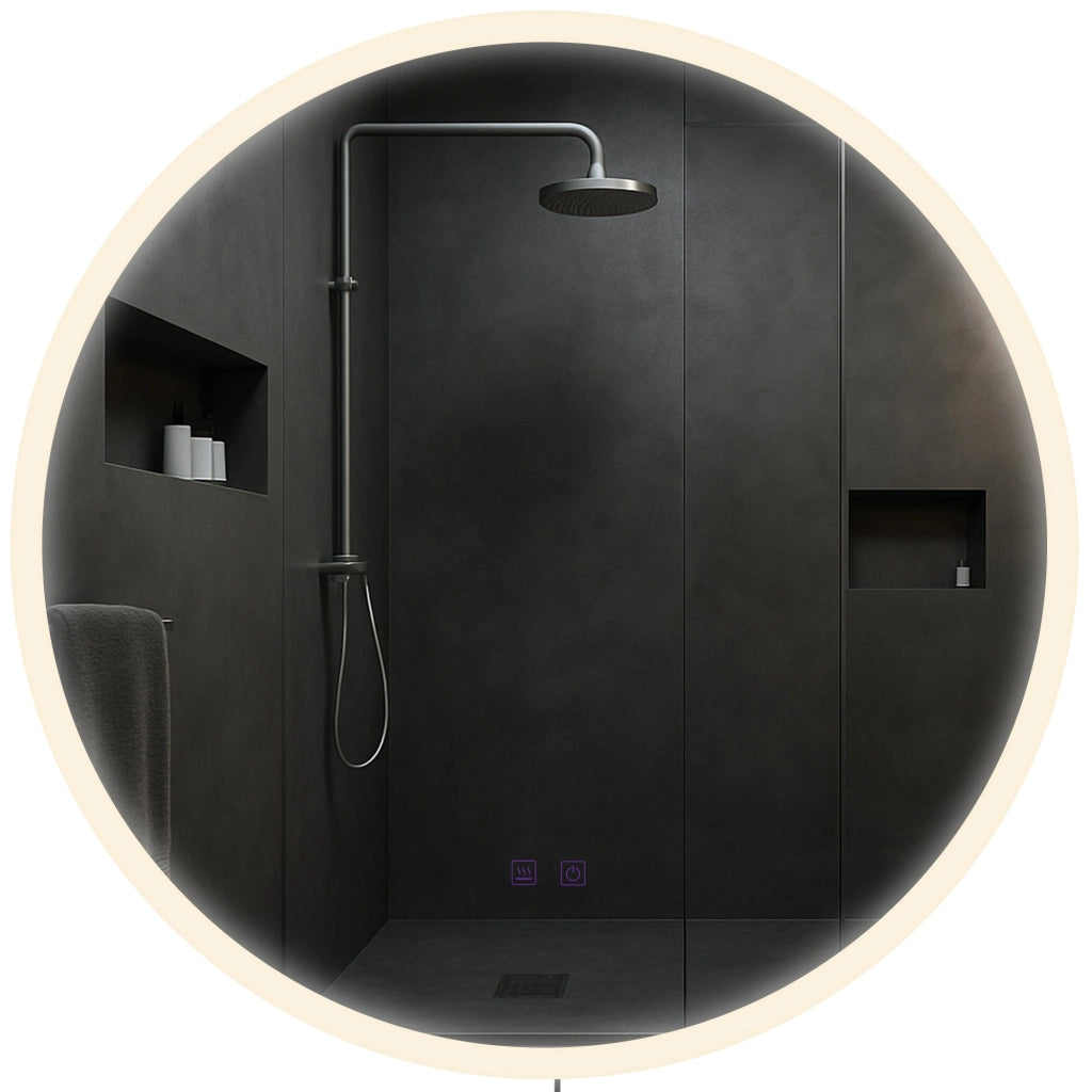 Specchio da bagno Laconia 70 con Bluetooth