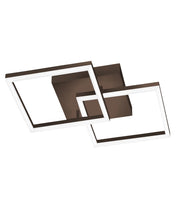 Plafoniera BARD a led moderna 39W Corten 3394-22-361 Fabas Luce
