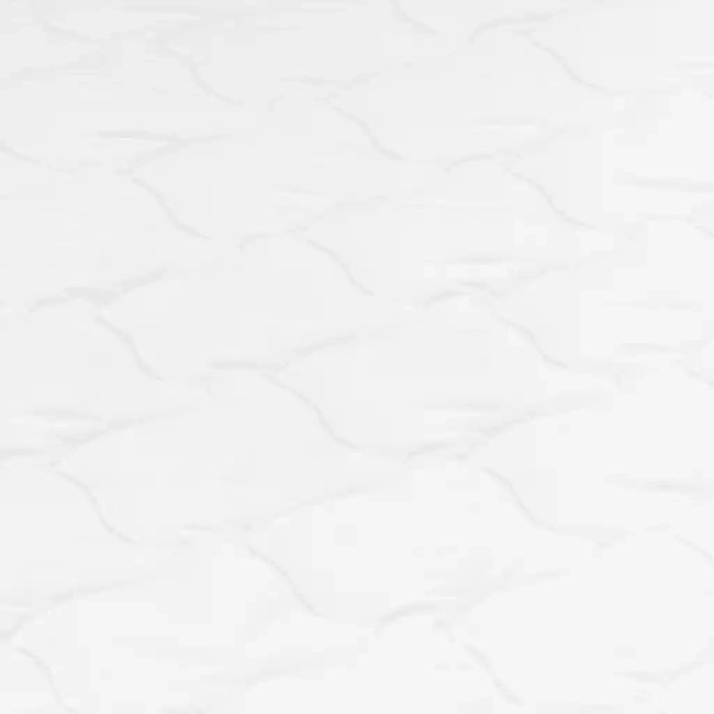 Coprimaterasso-Fodera per Materasso 80x200cm Schiuma a Freddo Superficie a Onde 6 cm
