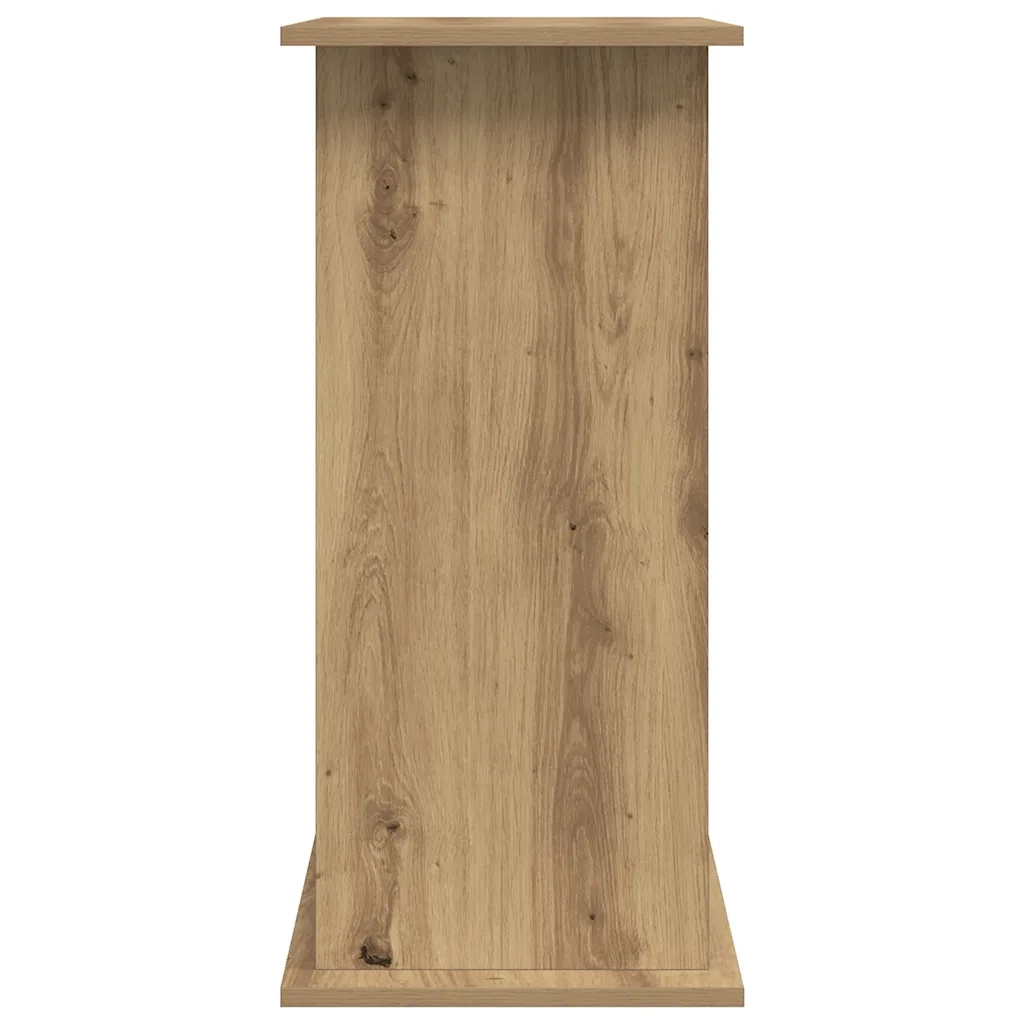 vidaXL Supporto Acquario 81x36x73 cm Multistrato Rovere Artigianale