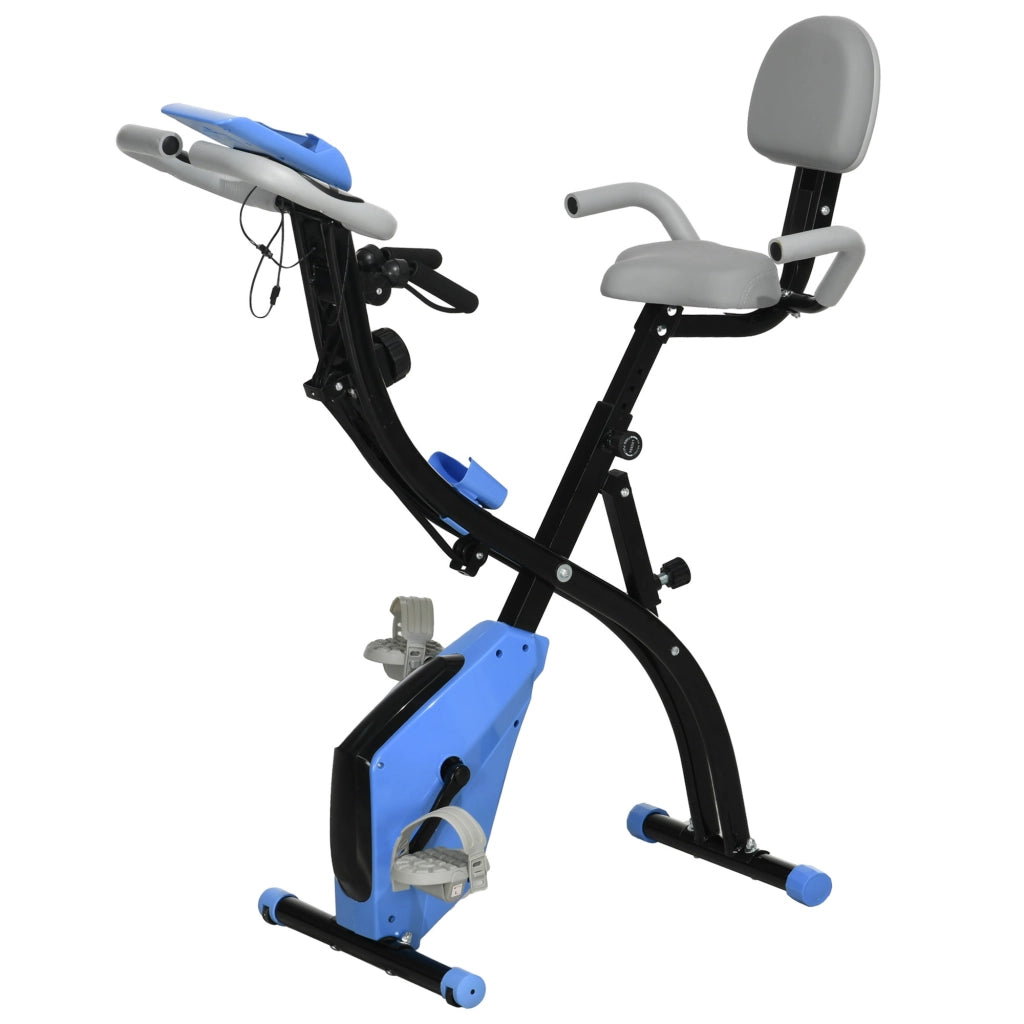 Bicicletta da Camera Pieghevole con Schienale ¨C zephmum ¨C 8 Livelli di Resistenza, LCD, Sella Regolabile