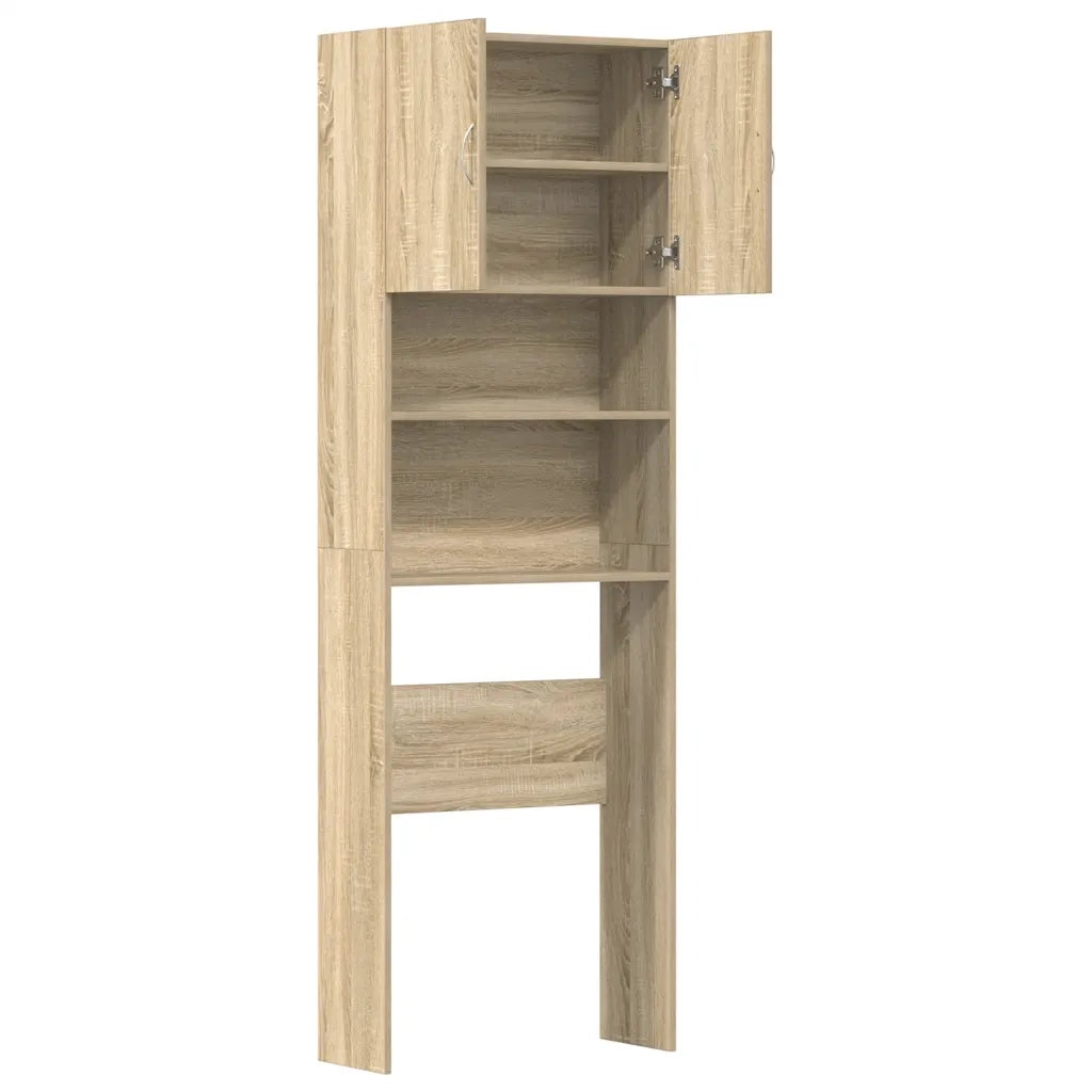 Mobile Lavatrice Rovere Sonoma 64x24x190 cm in Truciolato CFW9245064