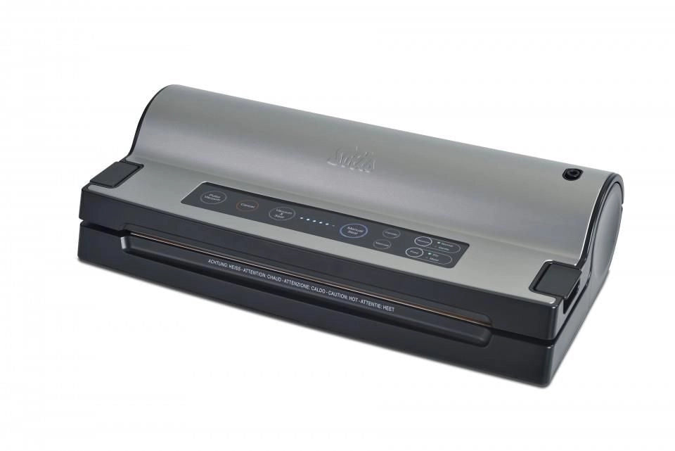 Solis Vac Prestige macchina per sottovuoto 800 mbar Nero, Acciaio inossidabile