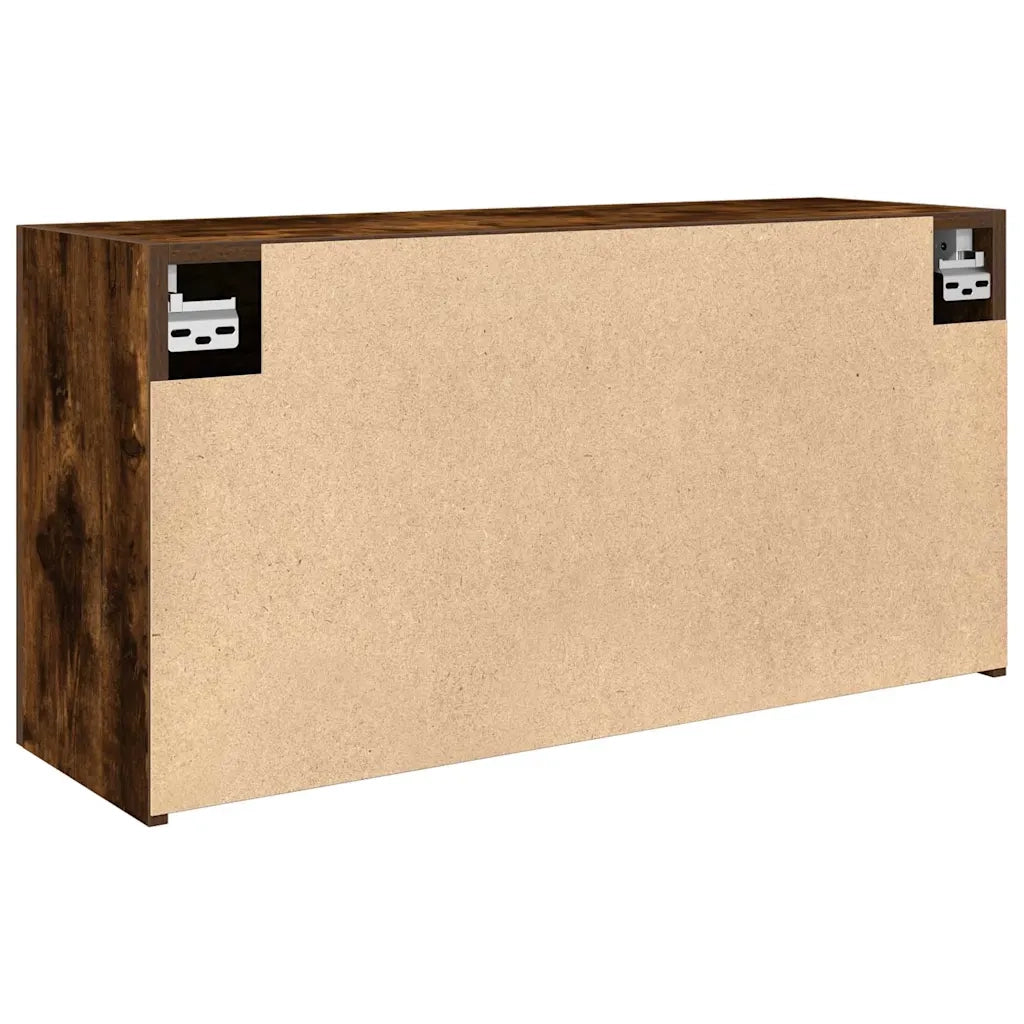 Mobile da Bagno | Armadio da bagno a Parete Rovere Fumo 80x25x40 cm in Truciolato