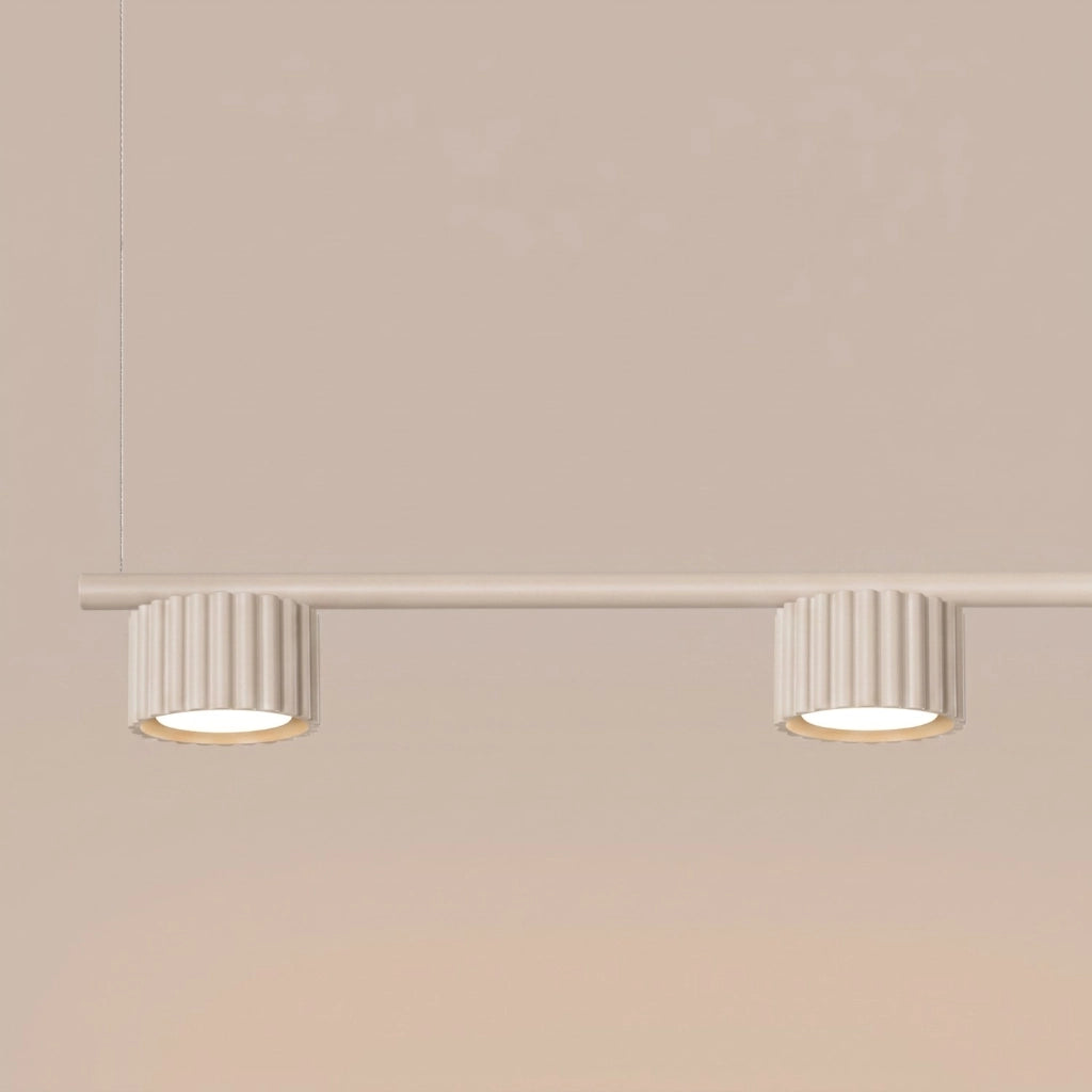 Lampadario AURA 4 beige Gx53