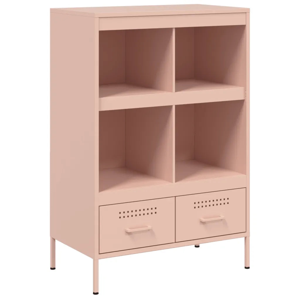Credenza Rosa 68x39x101,5 cm in Acciaio 843103