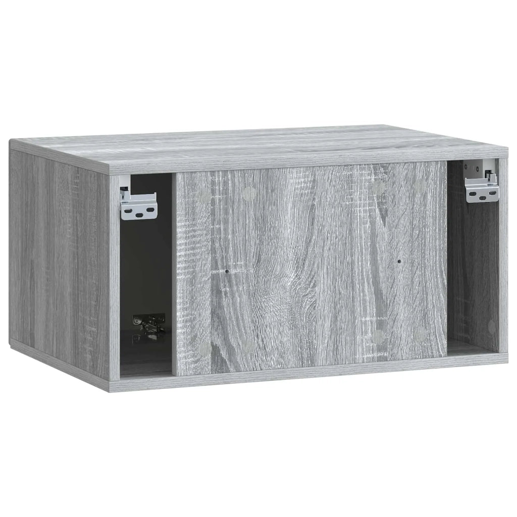 Mobile Porta TV da Muro Grigio Sonoma 59,5 x 41 x 30 cm
