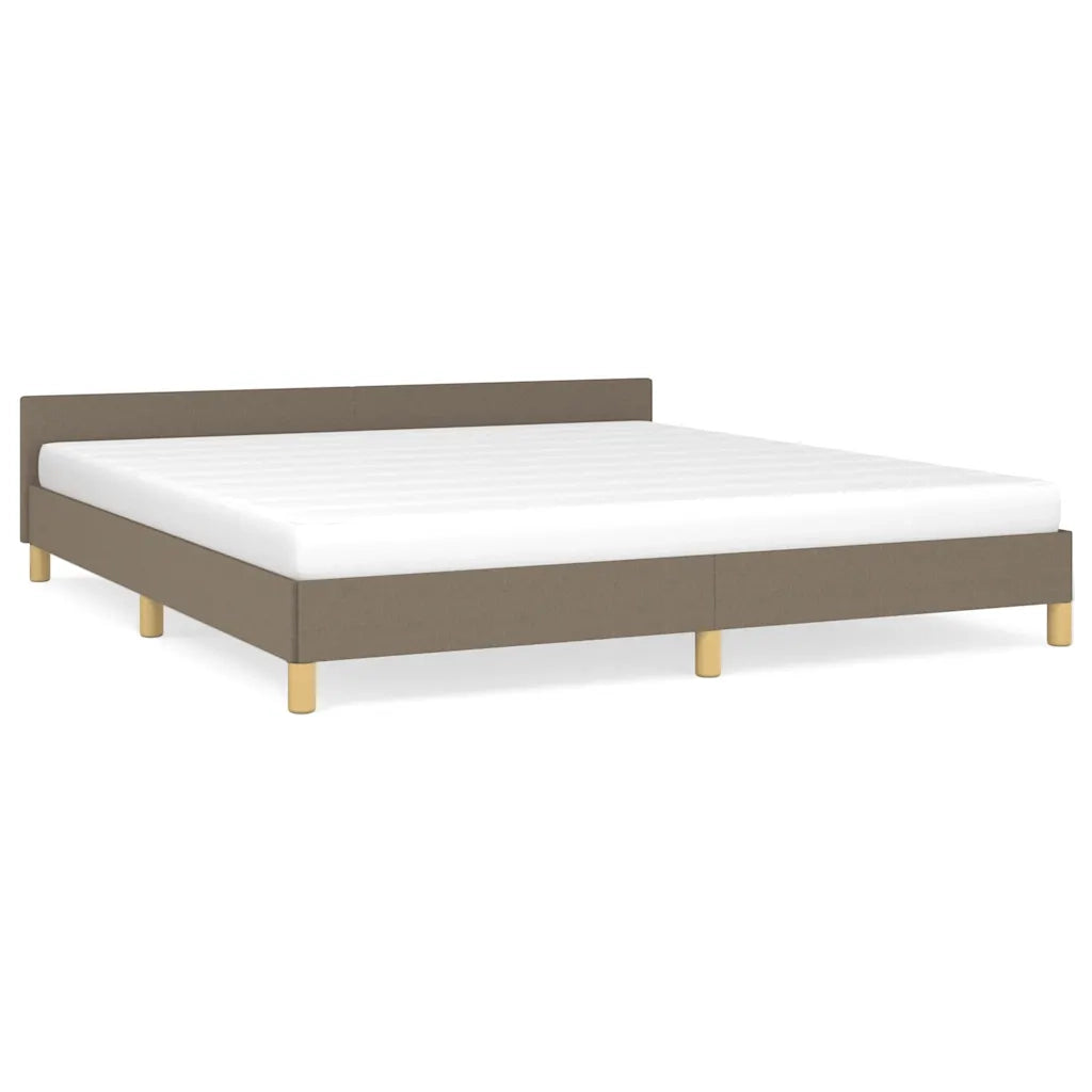Giroletto senza Materasso Tortora 160x200 cm in Tessuto 347427