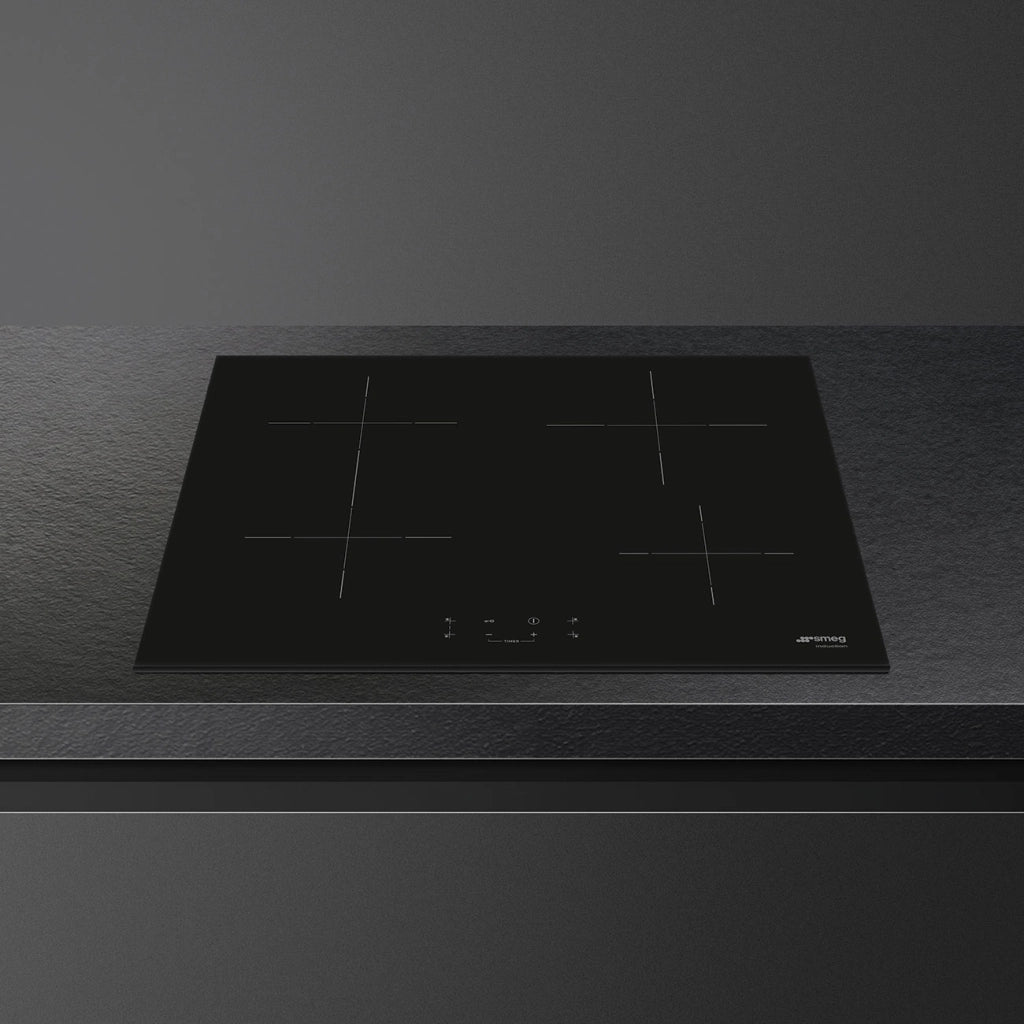 Smeg si1b2642d piano cottura induzione 60 cm estetica universale, limitatore di potenza , zona bridge