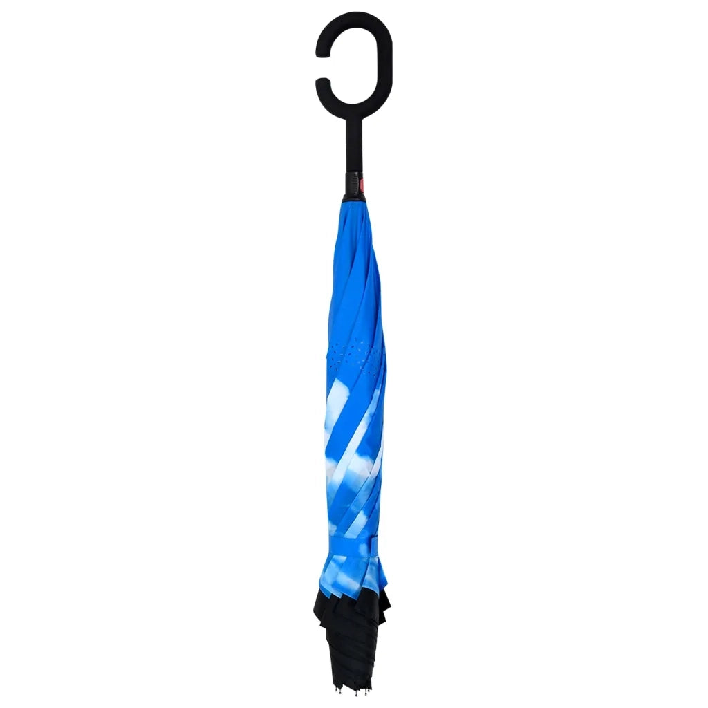 Ombrellone con Maniglia a C Nero 108 cm CFW9174486