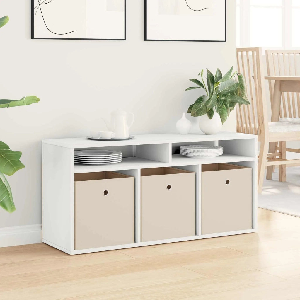 Lowboard con cassetto Bianco 102 x 32 x 48,5 cm CFW9348852