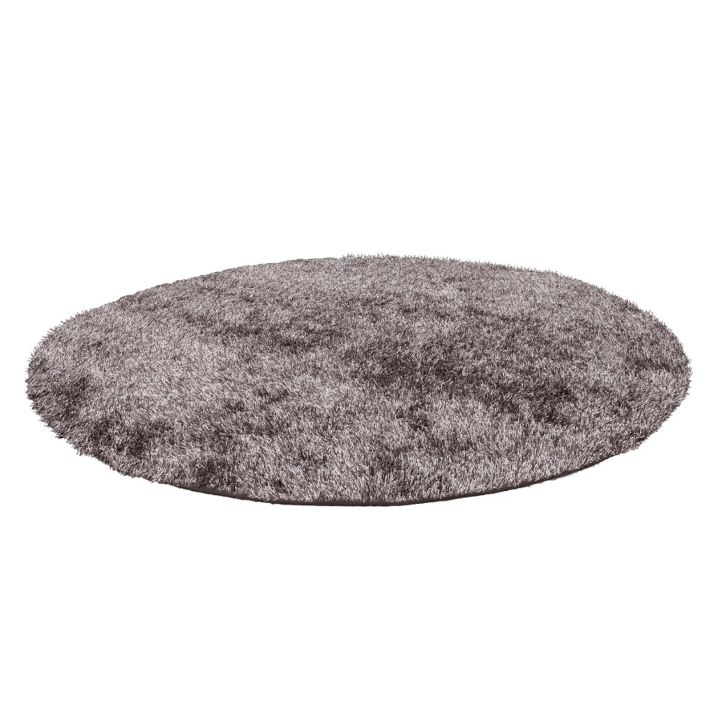 Tappeto rotondo Shaggy Diamond 725 antracite