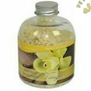 Trade Shop - Set 2 Pezzi Pietrisco Profumato Bottiglia 400gr Fragranza Vaniglia Decoro Pietra -