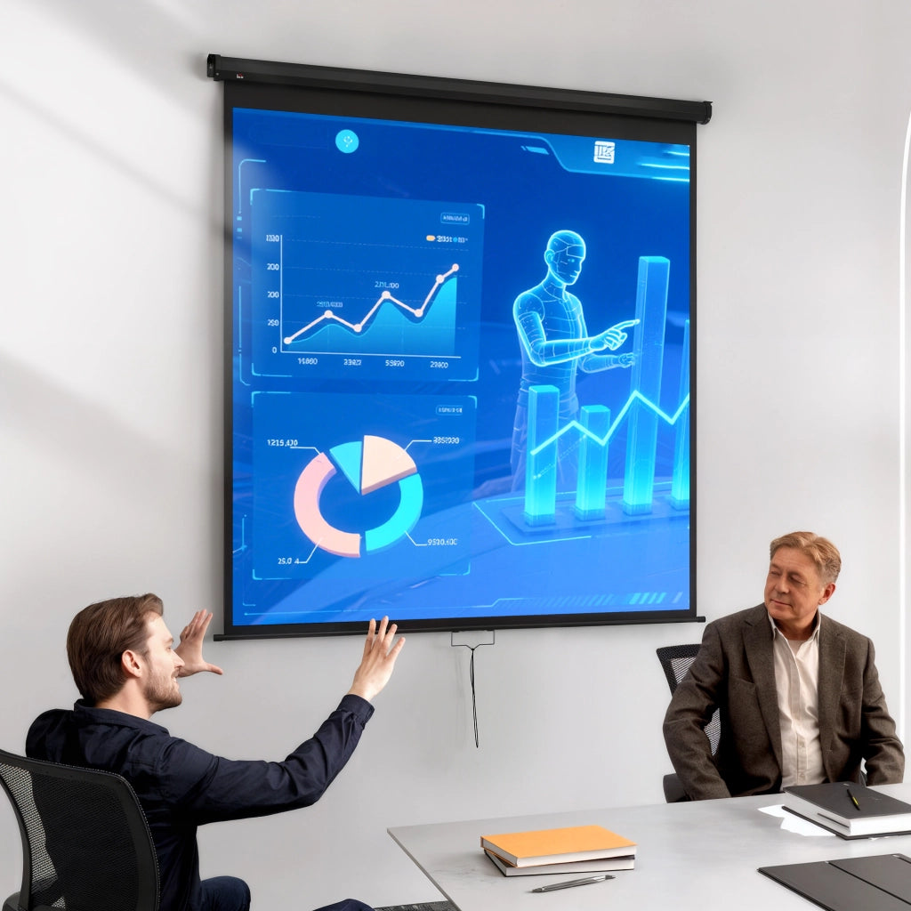 Schermo per proiezione TV e Home Cinema ¨C Minimal ¨C 178x178 cm