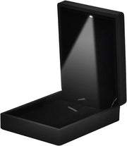 Box di luce LED per proposta di matrimonio, fidanzamento e matrimonio - blu 90 x 70 x 35 - 2 tipi - moderna scatola di luce LED per gioielli - contenitore di luce LED - stand per esposizione di gioielli - scatola appesa per anelli.