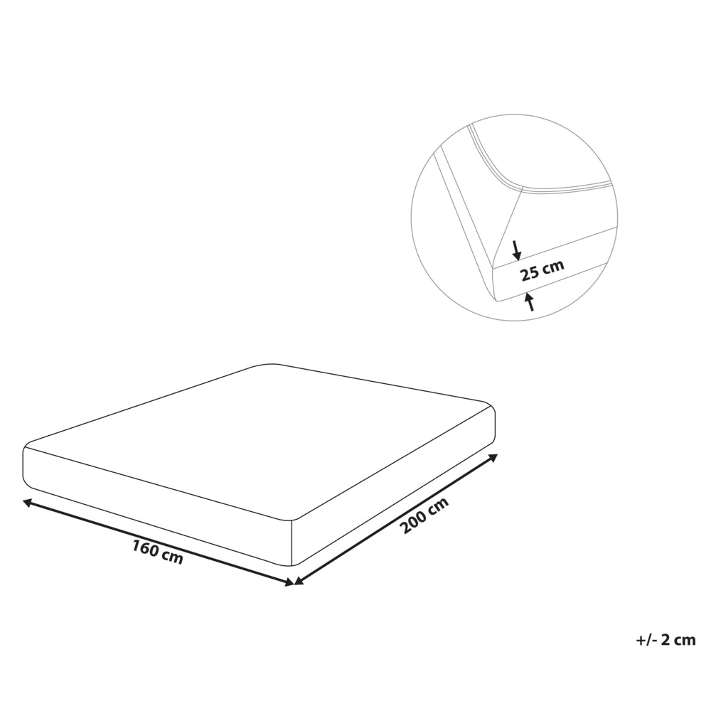 Lenzuolo con angoli cotone rosa 160 x 200 cm coprimaterasso elasticizzato modello classico a tinta unita camera da letto classica