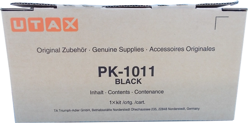 ORIGINAL Utax toner nero PK-1011 1T02RY0UT0 ~7200 Seiten