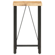 Tavolo da Bar 60x60x107 cm in Legno Ruvido di Mango 286610