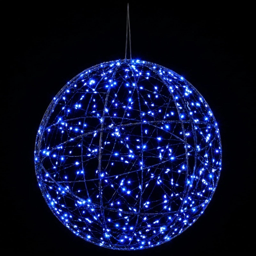 Luce a punta di Natale 2 pz 1000 LED Blu Diametro 40 x 42 cm 42049789
