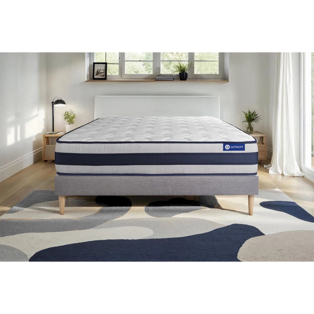 Kit rete e materasso matrimoniale Actimemo ergo 90x190cm - Spessore : 24cm- memory foam - rigido