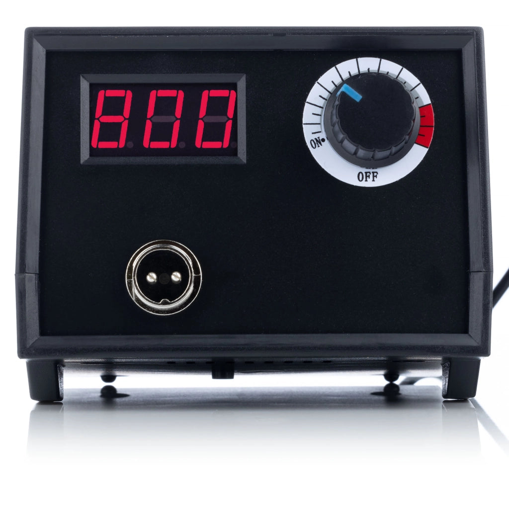 Stazione Pirografia 60W Rosfix Black Fenix RBB60W – Display Temperatura | 20 Punte, 5 Compensati | Legno, Pelle, Sughero