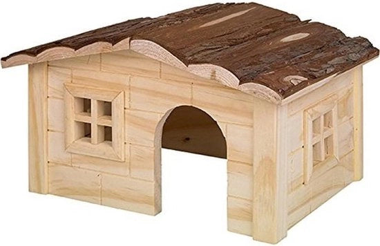 Casa per roditori 28,5 x 19,5 x 16,5 cm - Rifugio WOODLAND per piccoli animali da compagnia