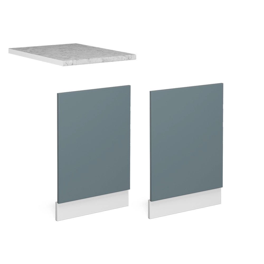 Vicco Pannello frontale Grigio-blu 45 cm , PL Marmo