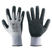 GUANTI NYLON/LATTICE 'SHABU FLEX' Tg. 10- 12 coppia  - NERI
