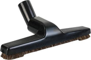 Stuoia migliorata per aspirapolvere, diametro interno 32 mm, setole di crin di cavallo, larghezza 25 cm, colore nero