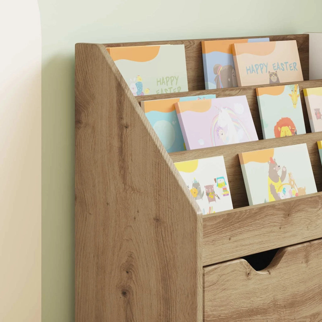 Libreria per Bambini Rovere artigianale 60 x 29,5 x 69 cm