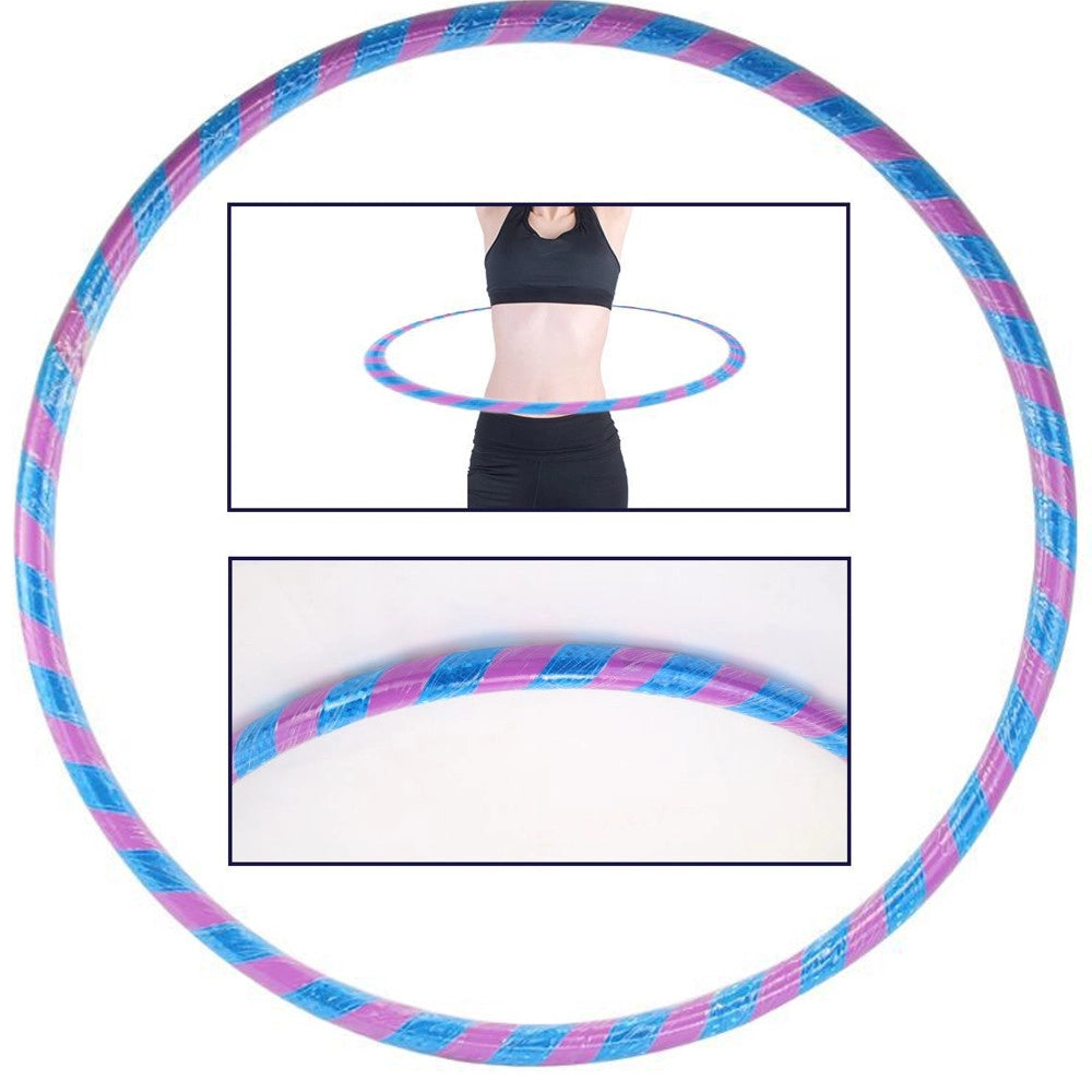 Trade Shop - Hula Hoop Cerchio Anello Ginnico Ginnastica Sport Bambini Colori Random Diametro -    -75 Cm   -