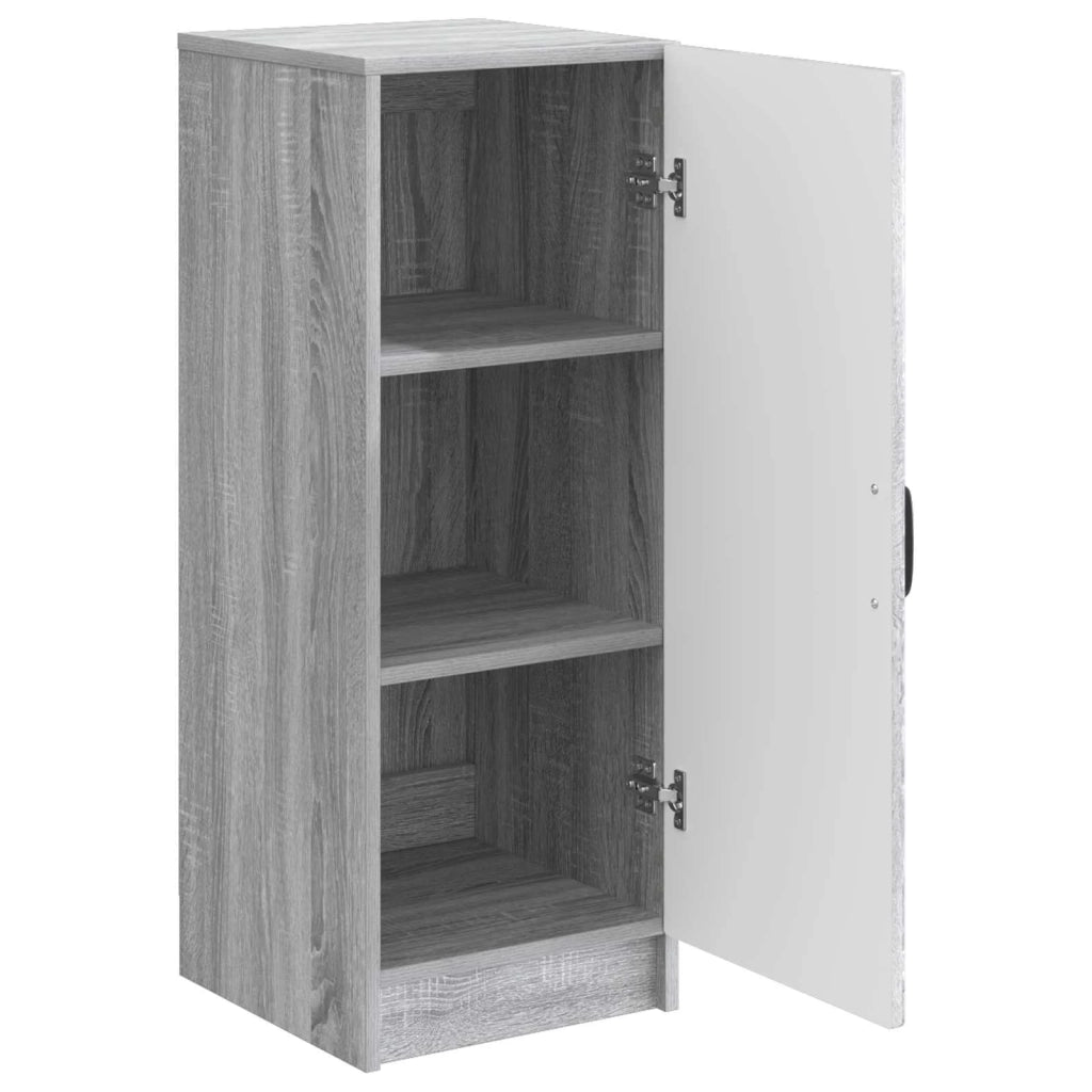 Credenza Grigio Sonoma 33 x 34,5 x 87 cm Legno ingegnerizzato