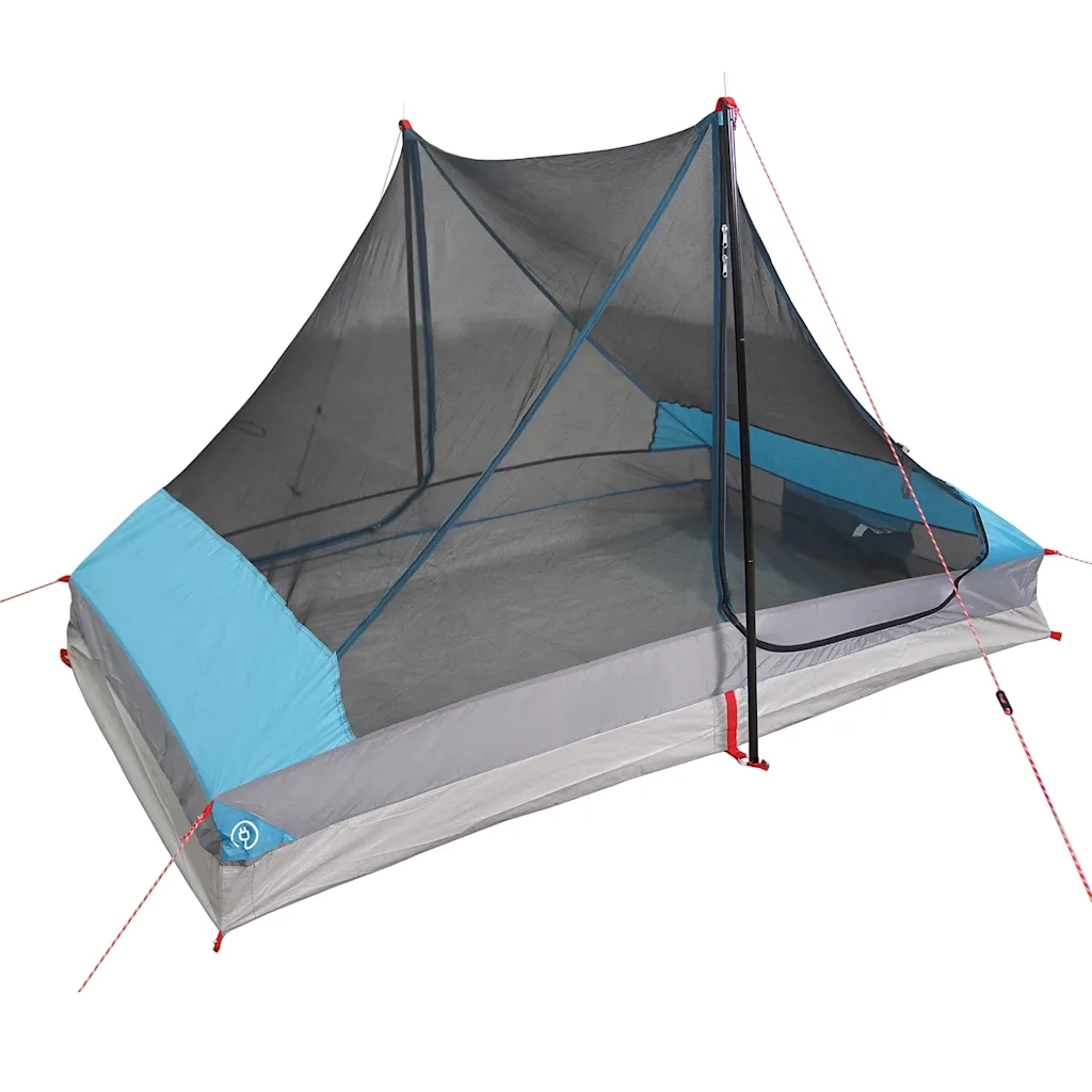 Tenda da Campeggio per 2 Persone-Tenda per Escursionismo Blu Impermeabile 935982
