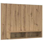 Set mobile TV | Armadietto TV | Mobile Porta TV Rovere artigianale 120 x 23,5 x 90 cm