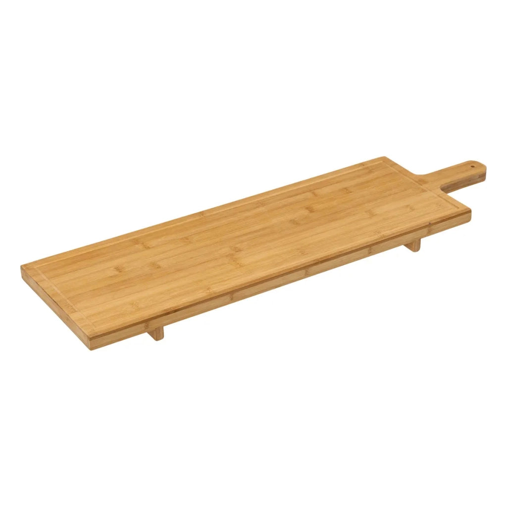 Tagliere da presentazione "rio" in bamboo 26x88 cm