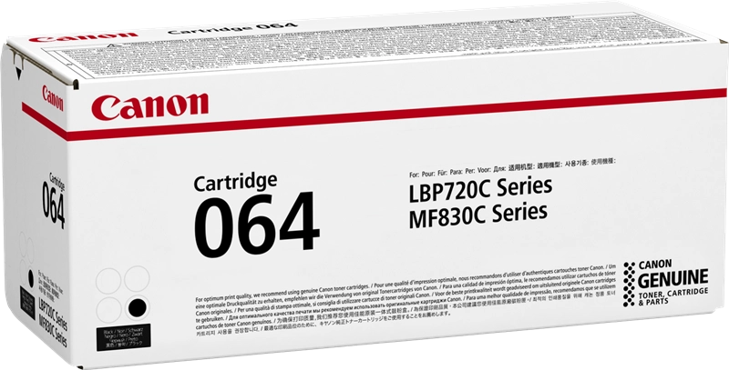 Canon cartuccia toner 064 BK nero
