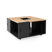 Vicco Tavolino da salotto Antracite 80 x 80 cm