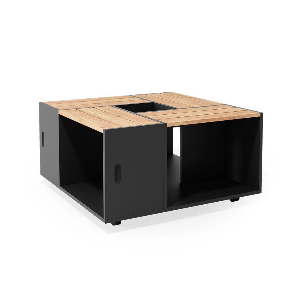 Vicco Tavolino da salotto Antracite 80 x 80 cm