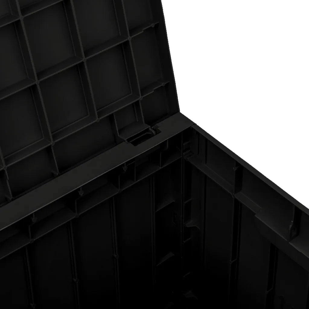 Contenitore Giardino Nero 55,5x43x53 cm Polipropilene 364164