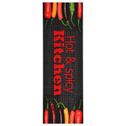 Tappetino da Cucina Lavabile-Tappeto da Cucina Hot & Spicy 60x300 cm