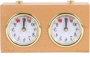 Orologio Analogo per Competizioni - Retro Houten - Alta Precisione - Strumento Meccanico - Migliora il tuo Gioco d'Azienda