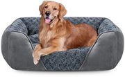 Cuscino per cani per grandi cani, lavabile, cuscino morbido per cani, cuscino antiscivolo per cani contro l'ansia, morbido e confortevole, cuscino per grandi cani e gatti, 89 x 63 x 23 cm